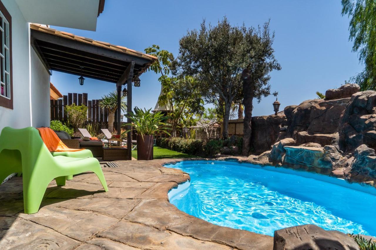 Deluxe Villa Bella Vita Air Con & Heated Pool, Tenerife South Chayofa Eksteriør billede