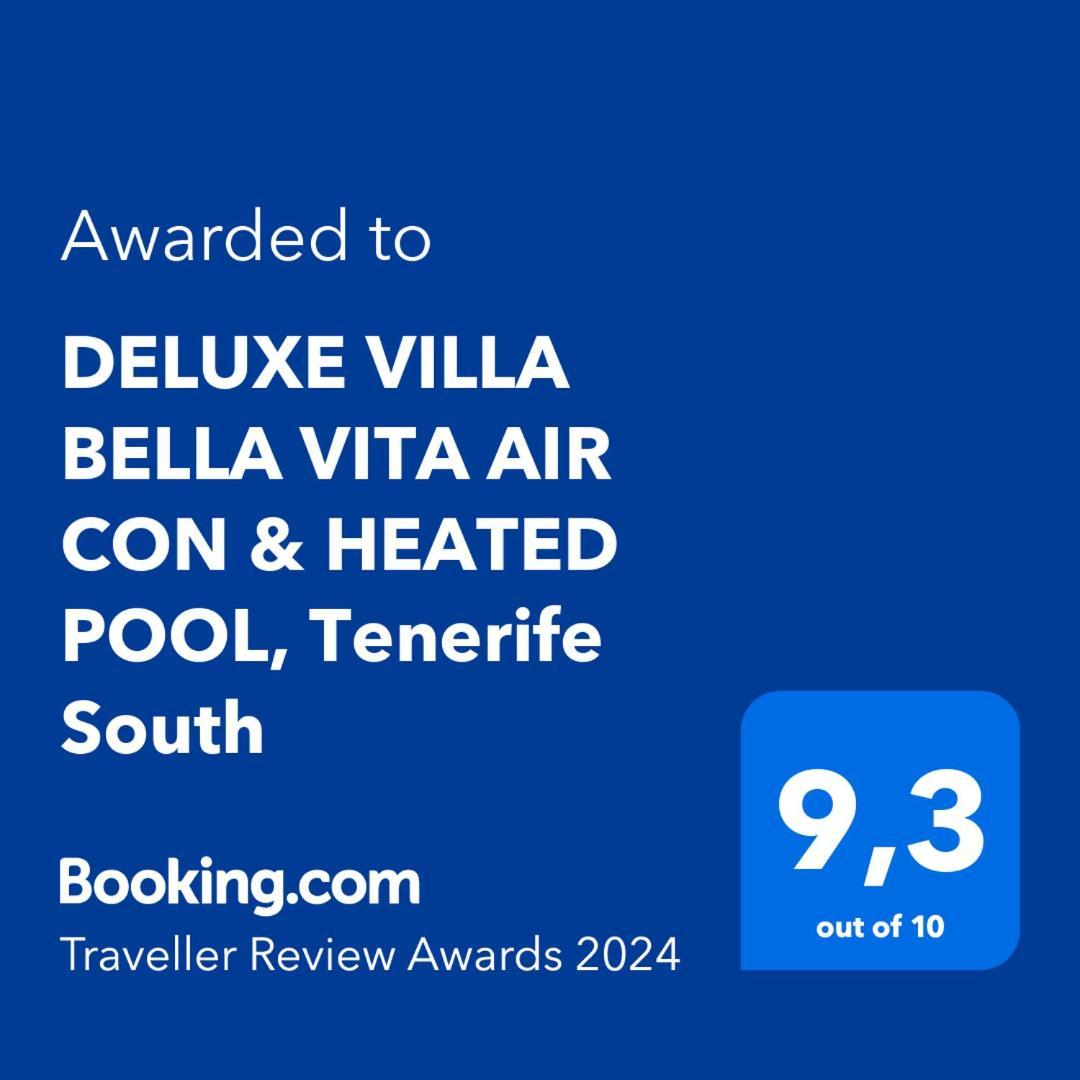 Deluxe Villa Bella Vita Air Con & Heated Pool, Tenerife South Chayofa Eksteriør billede